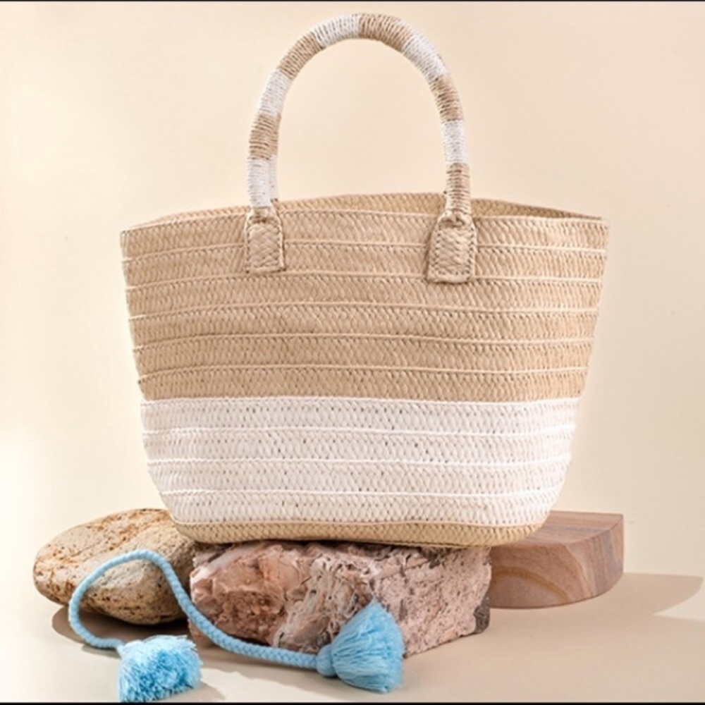 ALTRU straw tote bag
